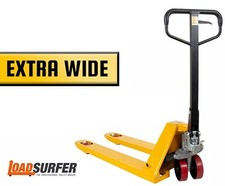 Loadsurfer 2500kg Wide Pallet Truck Pump Jack Push 685x1150mm 1 Year Warranty