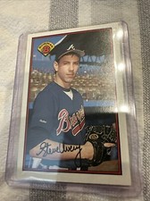 1989 Bowman - #268 Steve Avery (RC)-Fresh Out Of Pack