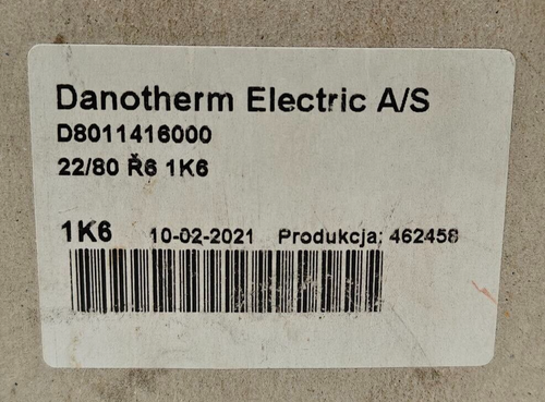 DANOTHERM ELECTRIC A/S D8011416000 22/80 R6 1K6 POTENTIOMETER NEW FAST SHIPPING - Foto 2 di 6