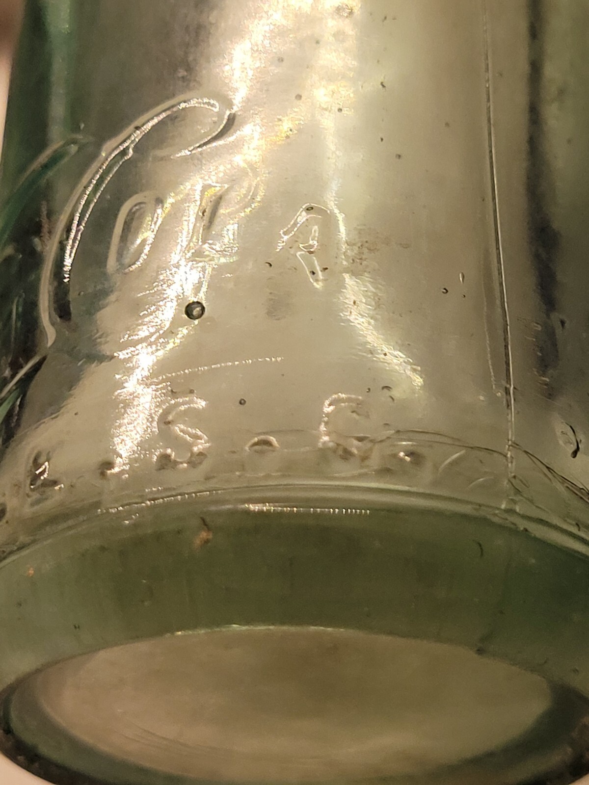 PEPSI COLA BOTTLE GREENVILLE SC THE SANITARY PLANT DOUBLE SCRIPT eBay