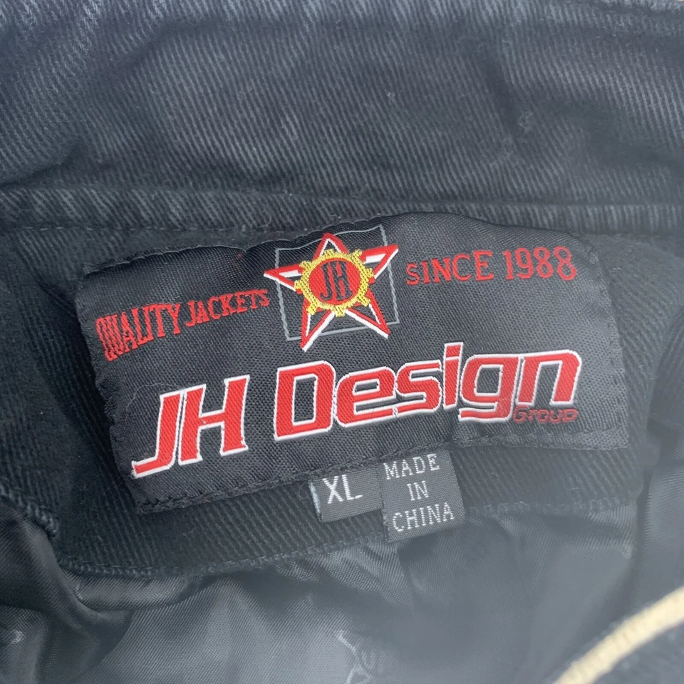 JH Design Sam Hornish Jr #77 Nascar Racing Jacket Mobil 1 Penske Jeff Hamilton - Image 3 of 4