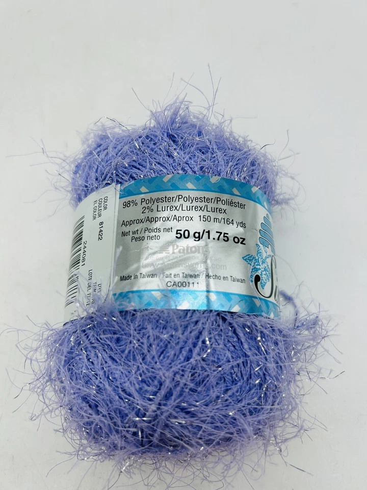 Patons Silverlash Lustrous Lilac 164 Yards NEW - Image 4 of 4