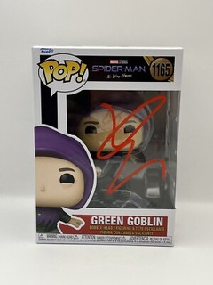 Willem Dafoe AUTOGRAMM Green Goblin Spiderman signiert Funko Pop ACOA