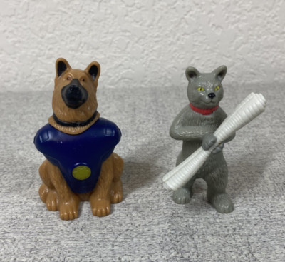 Burger King Cats & Dogs Revenge of Kitty Galore Lot Cat & Dog