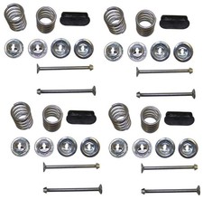 Four brake Hold Down Kits for Lincoln 1939 1939 1940 1941 1946 1947 - USA made!