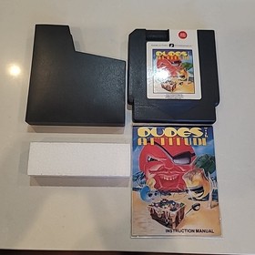 Dudes With Attitude (Nintendo Entertainment System, 1990) NES Cart CIB
