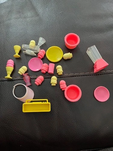 Vintage Mattel Barbie Ice Cream Shoppe Accessories