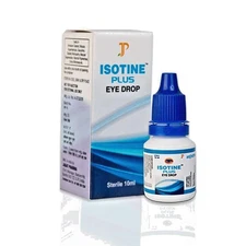 2 packs Isotine Plus Eye Drop Pure Herbal and 100% Genuine Eye Drops 10ml