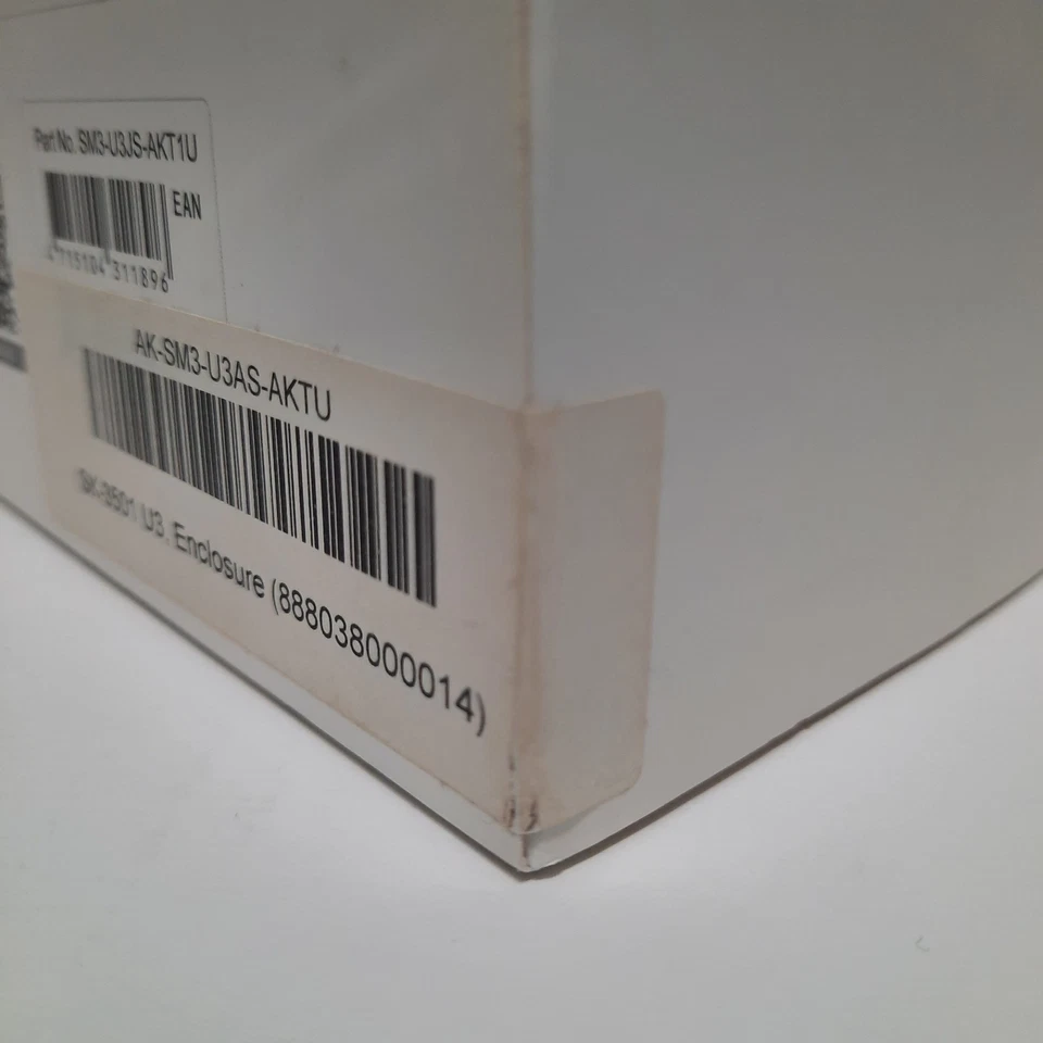 AkiTio SK-3501 U3 USB 3.0 3.5 External HDD Enclosure Aluminium Heatsink Win/Mac - Image 3 of 3