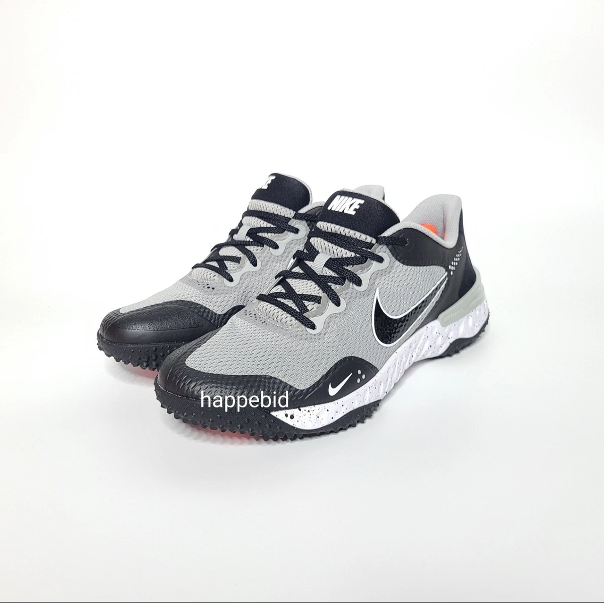 Nike Alpha Huarache Elite 3 Low White Light Smoke Grey for Sale