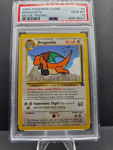 Dragonite (Movie Promo) 05/53 1999 Promo PSA 10