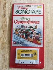 Disney Songtape Cassette Christmas Favorites 12 All Time Favorites 2506B Mickey