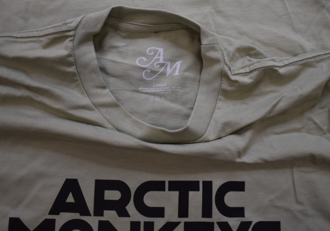Arctic Monkeys Adult North America Tour 2023 Green Shirt New Large