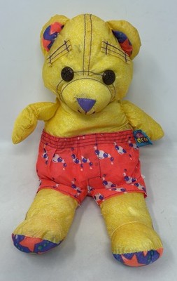 Vintage Tyco 1996 Splash Doodle Bear Stofftiere Plüschtiere (L9) Zeichnen Kreativität
