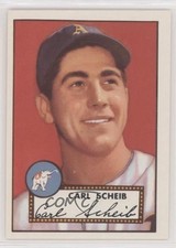 1983 Topps 1952 Reprint Series Carl Scheib #116 1b3