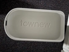 TOWNEW T3 Slim Automatic Infrared Motion Sensor Trash Can with Lid Self Seali...