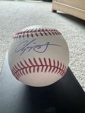 2024 Fanatics Under wraps Chipper Jones Autographed Baseball Comes With Box