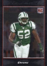 ~*~ DAVID HARRIS ~ 2007 Bowman Chrome ~ ROOKIE CARD ~ RC ~ #BC31 ~*~. rookie card picture