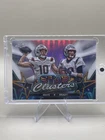 2024 Topps Cosmic Chrome Star Clusters Tom Brady, Drake Maye #SCL-14 (RC)