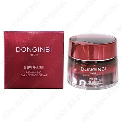 DONGINBI Red Ginseng Daily Defense Cream Anti Wrinkle Lifting Korean Skin Care