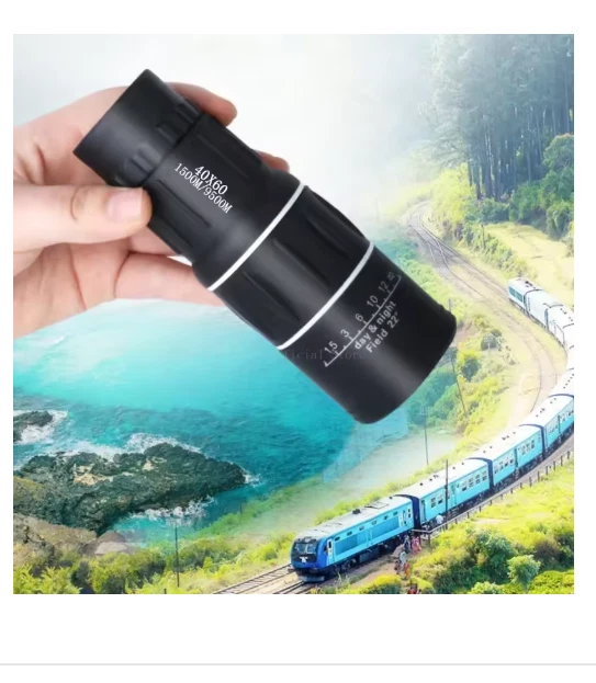 40x60 Monocular Telescope Night Telescope 10-300X40mm Waterproof Vision BAK4 - Image 3 of 4