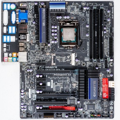 Gigabyte GA-Z77X-UP4 TH LGA1155 ATX Motherboard DDR3 Intel Dual Thunderbolt