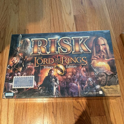 #ad Parker Brothers Risk The Lord of the Rings Trilogy Edition Expansion Board Game $45.00