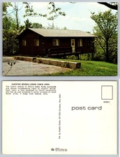 Hueston Woods Lodge Cabin Area Oxford Ohio Postcard