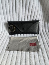Ray Ban Universal Black Medium Soft Case for Sunglasses  Eyeglasses with Cloth