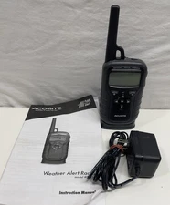 AcuRite Portable Weather Alert Radio Model 8550 Tested Working With Base