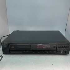 Sony CDP-770 CD Player TESTED FOR PARTS/REPAIR ONLY POWERS ON