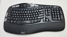 Logitech K350 820-007885 Y-R0053 Wireless Keyboard NO USB RECEIVER DONGLE