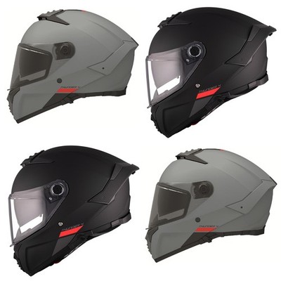 MT Thunder 4 Plain Motorradhelm Integralhelm Motorrad Sturzdeckel