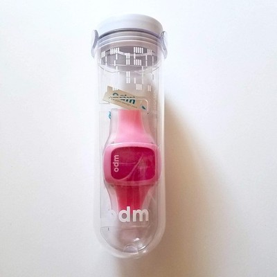 o.d.m. DD100 Let's Spin Analog Pink Jelly Strap Watch, NWOT Unisex