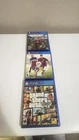 Bundle of 3 used PlayStation 4 video games; two of them do not include a manual.