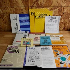 Lot of Assorted 3rd Party Manuals for Vintage Macintosh Mac Apple Software