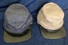 Confederate Kepi Hat Civil War Reenactment Set of 2 Navy & Khaki One Size