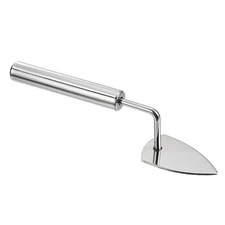 8 Inch Succulent Planting Tool Gardening Hand Trowel Soil Press Shovel - Silver