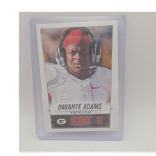 Panini 2014 Score Rookie Davante Adams #358 Green Bay Packers Football Card. rookie card picture
