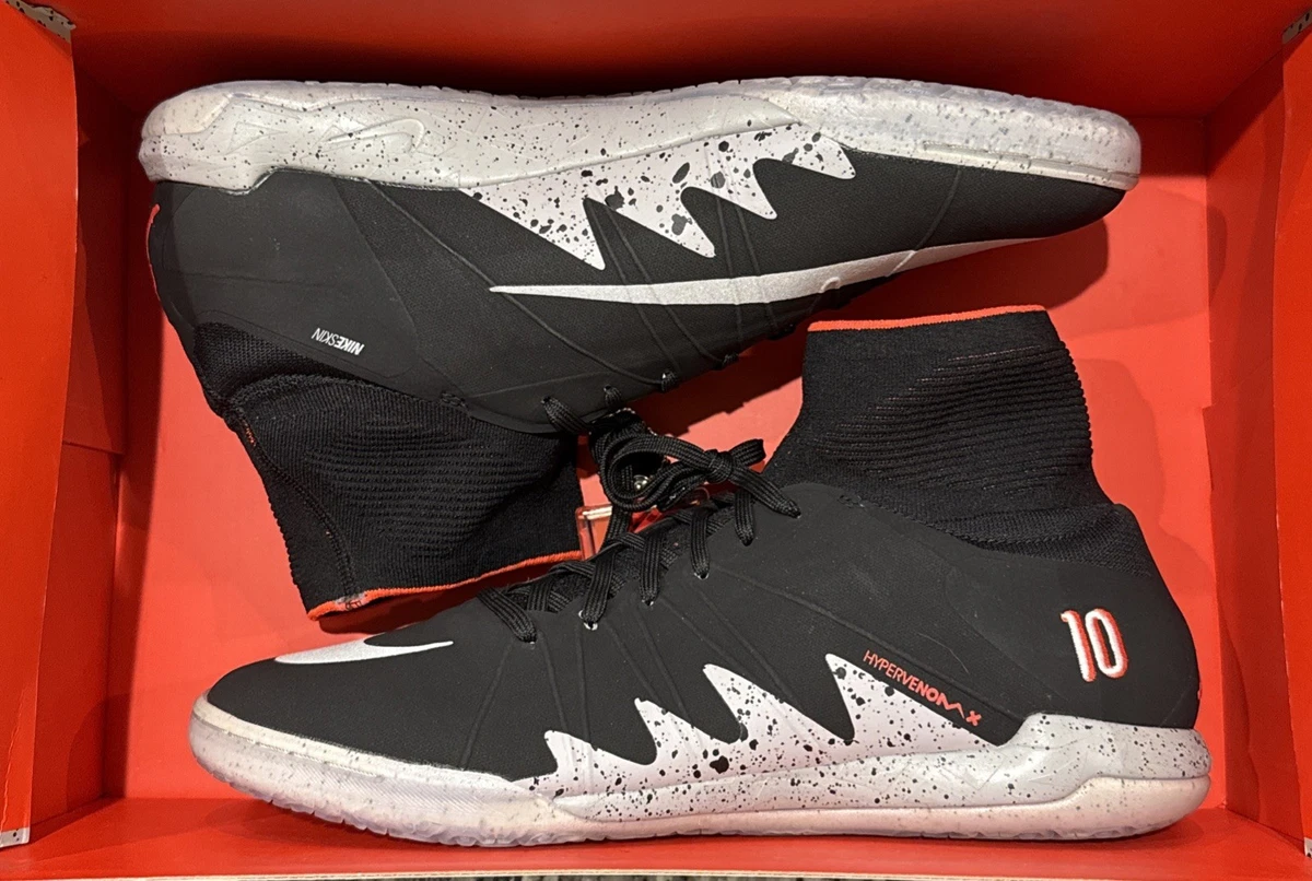 AIR JORDAN × NEYMAR HYPERVENOM X PROXIMO Air Jordan x Neymar Jr. HyperVenomX Proximo IC 'Black Cement