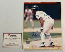 Rickey Henderson Signed 8x10 Photo Baseball Autograph Auto Fanatics Hologram