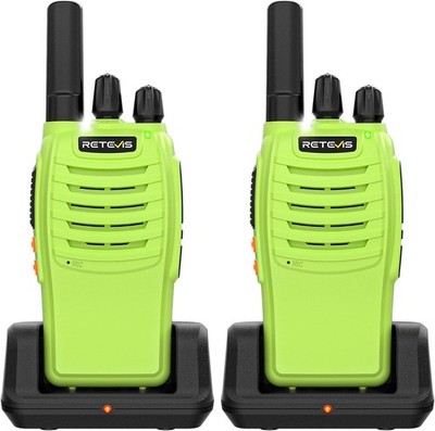Retevis H777 Long Range Walkie Talkie Green USB-C VOX Two Way Radio For Camping