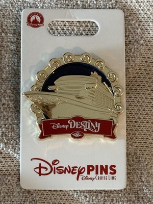 NEW RARE Disney Cruise Line DCL Destiny Cruise Ship Trading Pin 2026