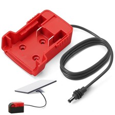 18V Battery Adapter for Milwaukee M18 - 3.2FT DC Power Cable for Starlink Mini