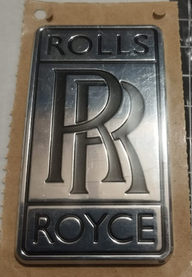Original Rolls Royce Wraith Dawn Cullinan Phantom Badge Emblem 7222598-01