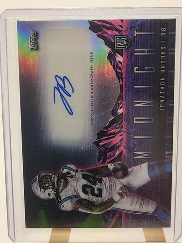 2024 Topps Midnight #RHS-JBR Jonathon Brooks Rookie Horizon Signatures