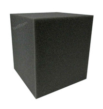 Isellfoam Gymnastics Foam Pit Cubes/Blocks 4" inch Charcoal 1000 Piece