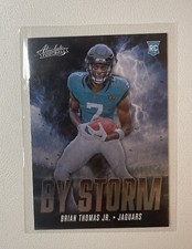 2024 Panini Absolute - By Storm Blue Spectrum #BS-BTJ Brian Thomas Jr. (RC)