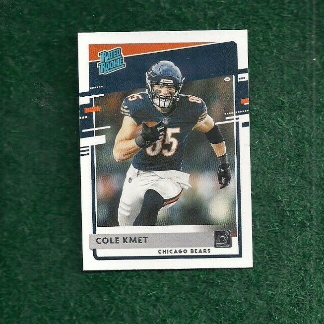 COLE KMET - 2020 DONRUSS RATED ROOKIE CARD # 331 - CHICAGO BEARS - NFL