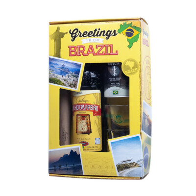 VELHO BARREIRO Caipirinha-Set ''Greetings from Brazil'' Cachaça (34,87 EUR/l)